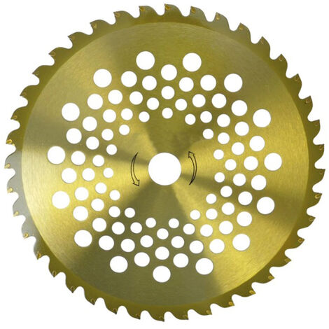 DISCO DECESPUGLIATORE LAMA TAGLIAERBA 48 DENTI 255mm TOSAERBA