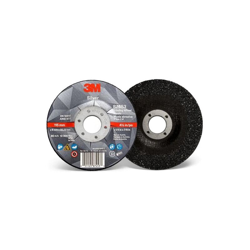 

Disco Desbaste Ceramico Silver 115X7 51747 Ref,7100141083 - 3M