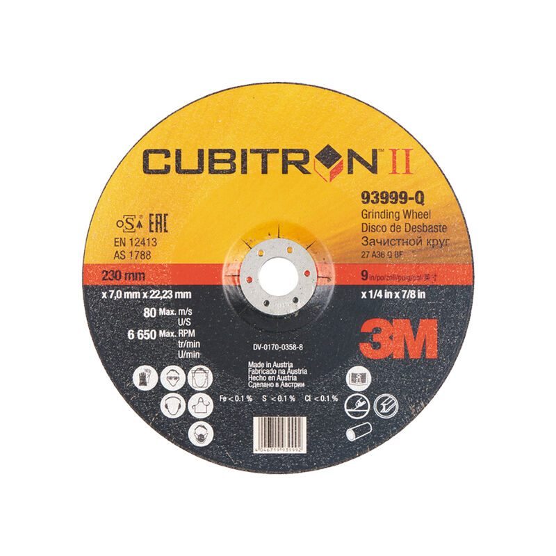 

Disco Desbaste Cubitron 94002Q 125X7Mm