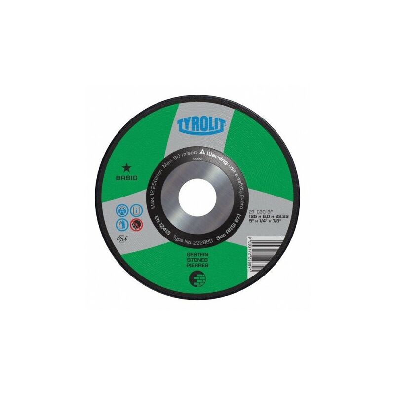 

Disco Desbaste Piedra Basic 230X6