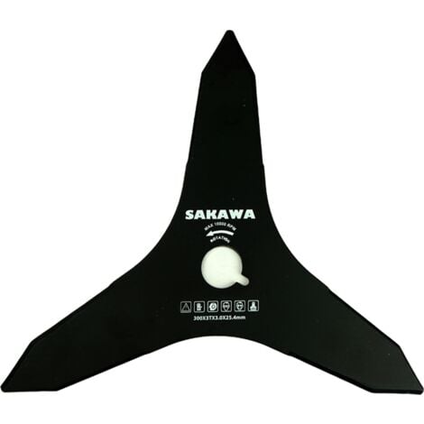 SAKAWA Disco Desbrozadora 3 Puntas 305 mm