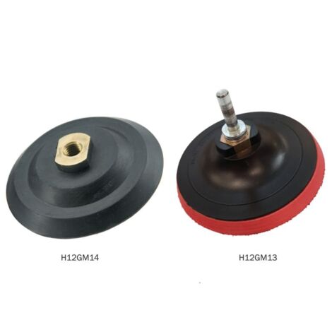Disco di fissaggio con velcro M14 125MM - DEDH12GM14