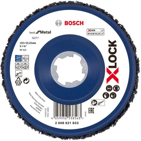 Disco di pulizia X-Lock N377 BOSCH 125 mm - 2608621833