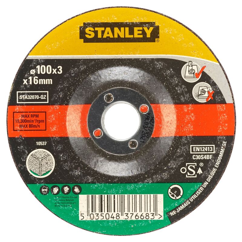 Disco di taglio Stanley 100 x 16 mm