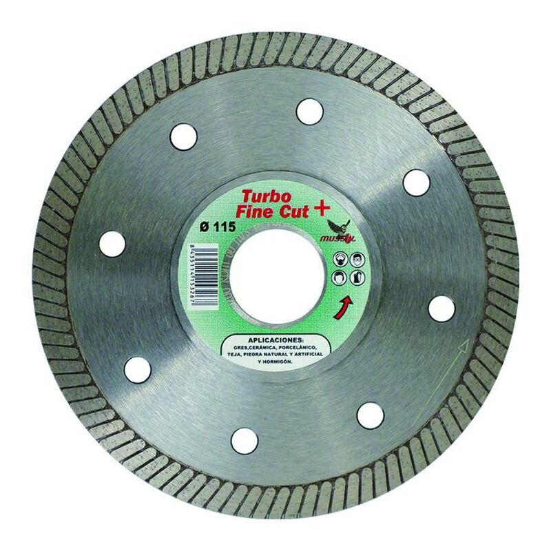 

Disco Diam Turbo Fine Cut Muss Wtfc 115