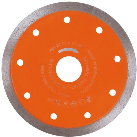 Disco diamantado 115mm para gres porcelanico y ceramica Battipav premium