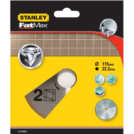 Disco diamantado continuo 115mm para azulejos Stanley STA38002-XJ