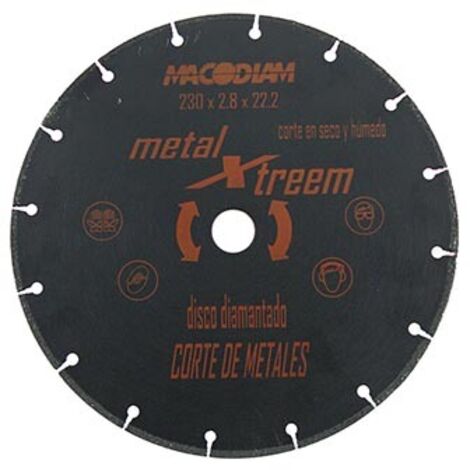 DISCO DIAMANTADO CORTE METALES METAL X/230 - 9621193