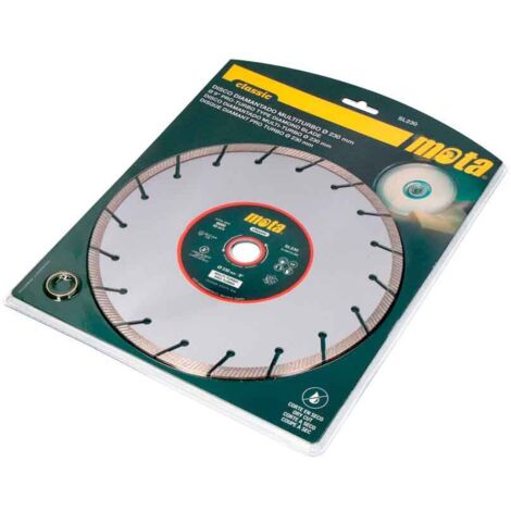 Disco diamantado multiturbo ø230mm sl230 mota
