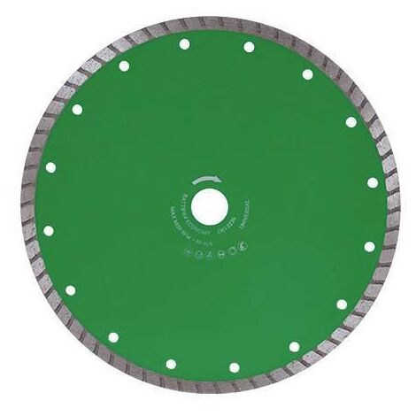 Disco diamantado turbo universal 115mm materiales construccion Battipav economy