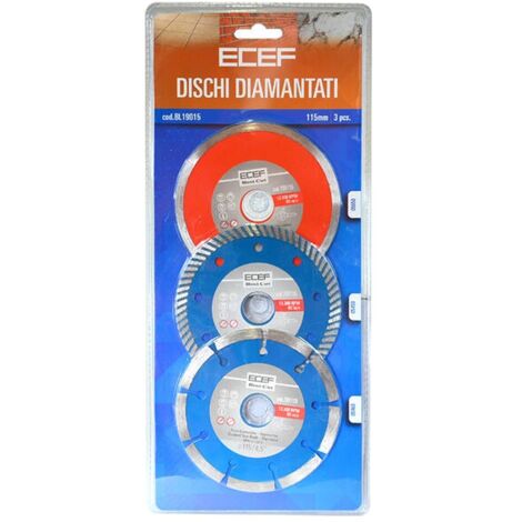 DISCO DIAMANTATO Ø 115 x 2,23 - blister da pz.3