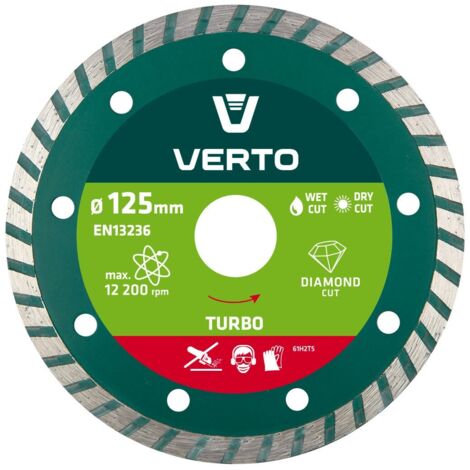 DISCO DIAMANTATO 125X22,2MM TURBO