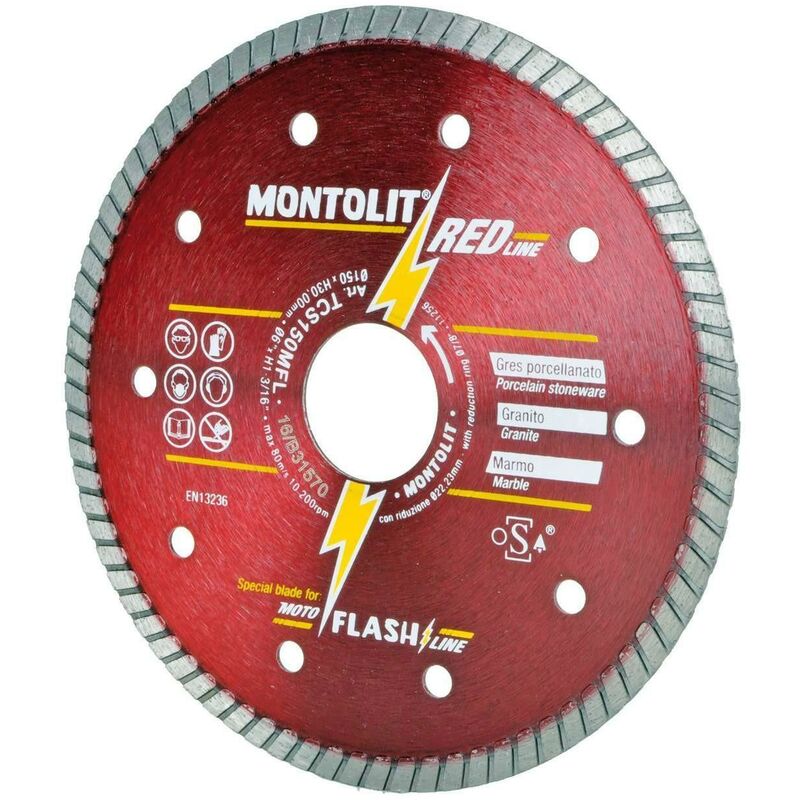 Montolit - disco diamantato 150 mm turmont