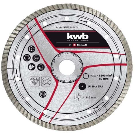 DISCO DIAMANTATO Ø 180 mm - foro 25,4 mm EINHELL