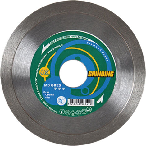 DISCO DIAMANTATO A CORONA LISCIA MD GRES GRINDING