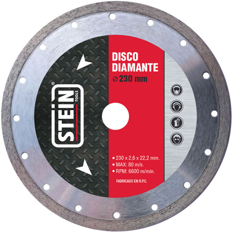 Disco diamantato a pietra continua 230 mm