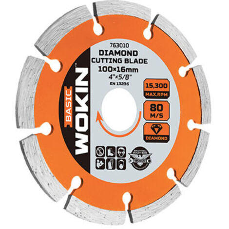 Disco Diamantato A Settore 7631 Wokin Mm 230X22,2 H.Mm 2,4 763123 - 1 Pz
