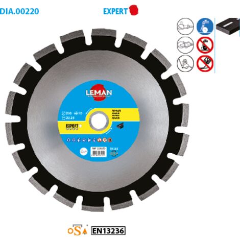 Disco diamantato asfalto Expert ø 300 Øforo 20 Spessore 3,2mm