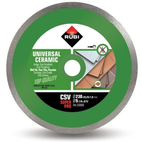 Disco diamantato ceramca continuo csv-230 superpro