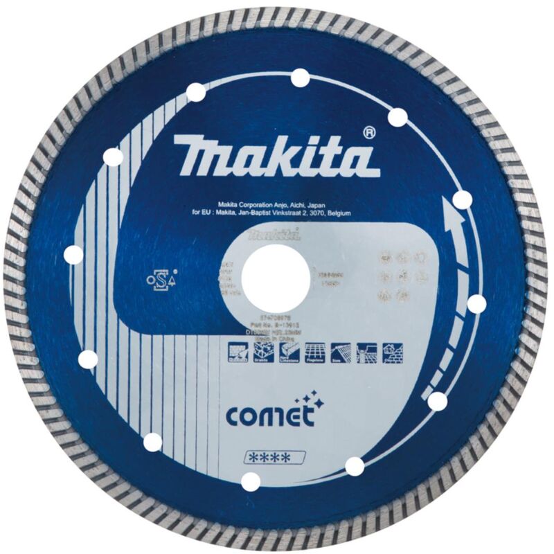 Makita - Frese diamantate 180x22,23 comet disco diamantato 180x22,23 comet