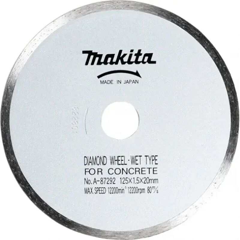 Disco diamantato con corona continua per mototroncatrice - 115