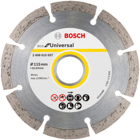 DISCO DIAMANTATO ECO SEGMENTATO 115MM - B 2608615027