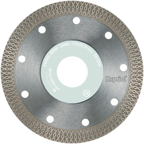 DISCO DIAMANTATO JET R/F PER PIASTRELLE GRANITO GRES MARMO Ø230mm FLEX KAPRIOL