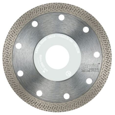 DISCO DIAMANTATO KLINKER GRES PORCELLANATO CERAMICA MARMO Ø115cm KAPRIOL