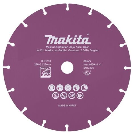 Disco diamantato makita