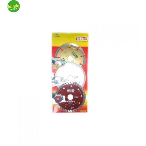 Disco diamantato Mistral ø115 per smerigliatrice angolare 3 pezzi