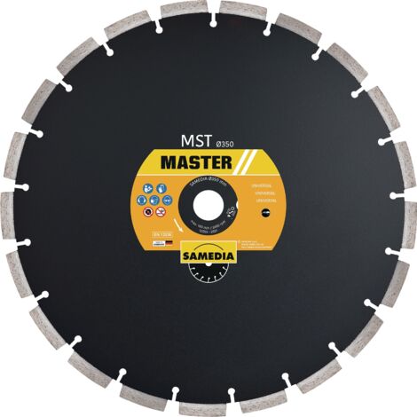 Disco diamantato MST D. 400 mm perforazione di 25,4 mm saldata 11 m
