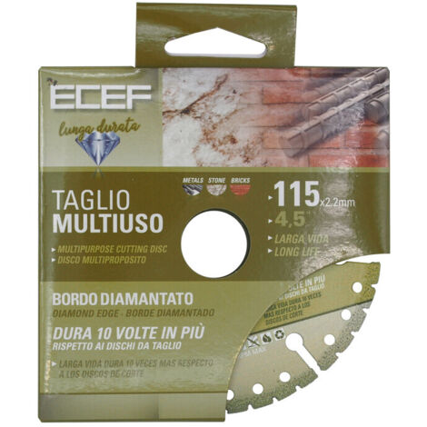 DISCO DIAMANTATO MULTIUSO D 115 MM