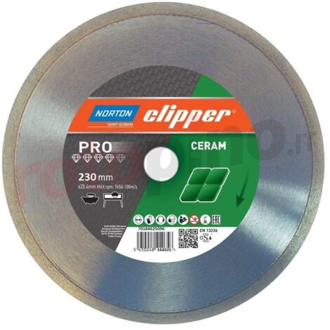 Disco diamantato Norton Clipper MD120C 230 mm