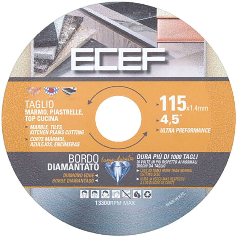 Image of Disco diamantato ø 115 x 2,2 mm ECEF