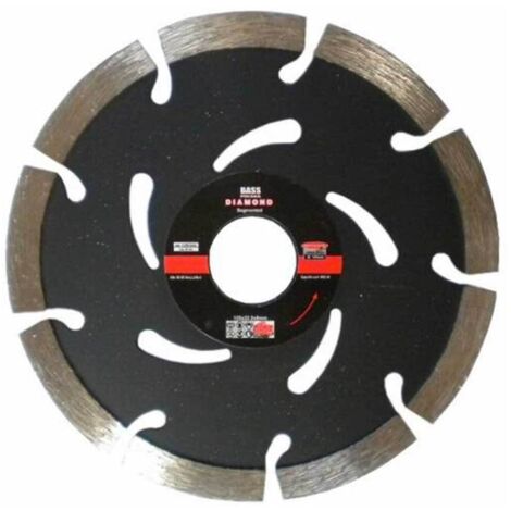 Disco diamantato per calcestruzzo e pietra 125 mm
