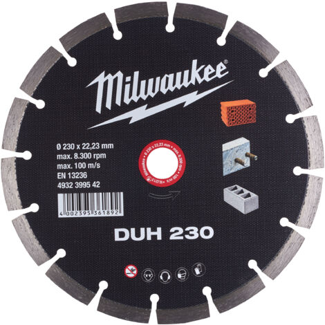 DISCO DIAMANTATO PER CEMENTO ARMATO DUH MM.230