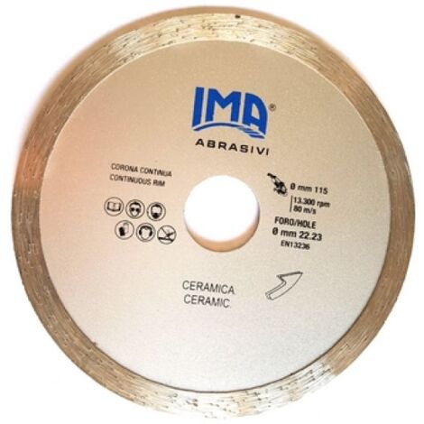 DISCO DIAMANTATO PER CERAMICA Diam. 115 mm