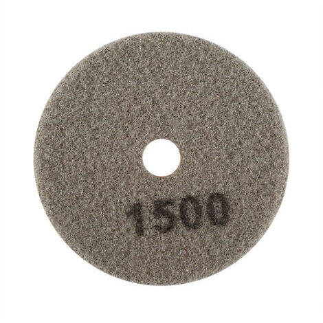 Disco diamantato per lucidatura a umido da 100 mm (4") per granito (grana 1500)