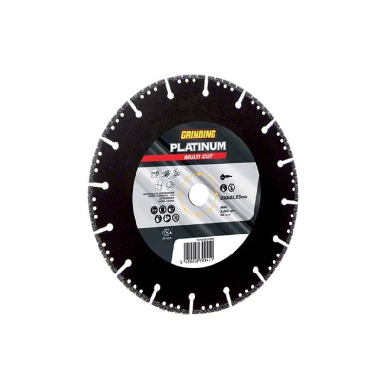 Disco diamantato platinum multi cut grinding mm