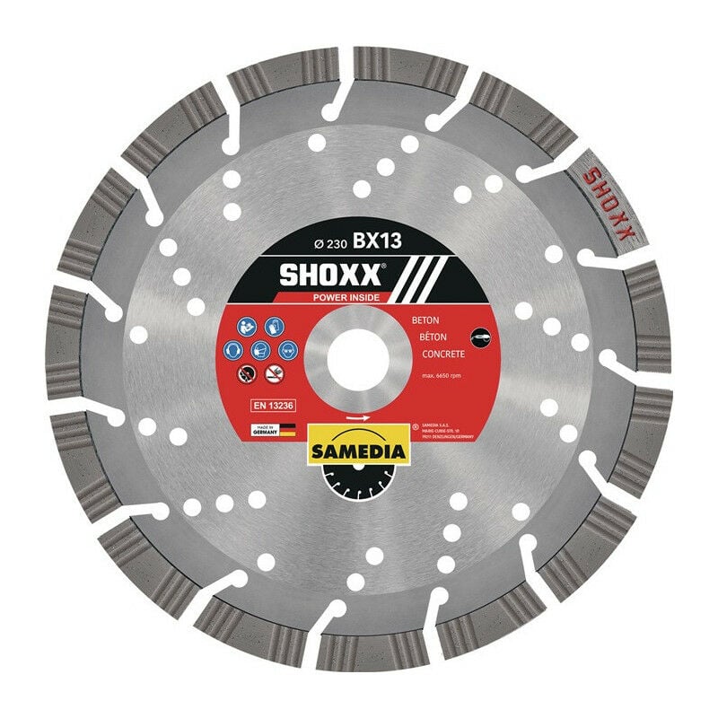 Disco diamantato Shoxx BX13 D. 150 mm perforazione...