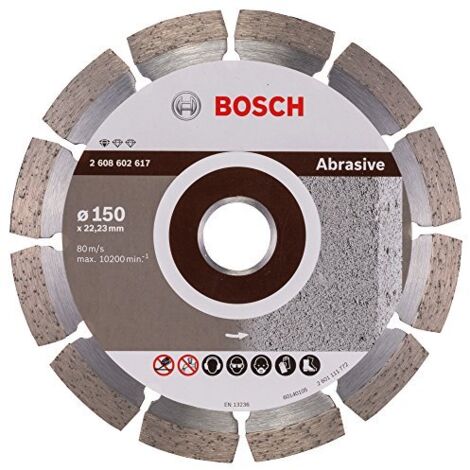 Disco diamantato standard per abrasivi, 150 x 22,23 x 2 x 10 mm