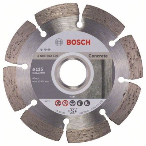 DISCO DIAMANTATO STANDARD PER CEMENTO 115MM - B 2608602196