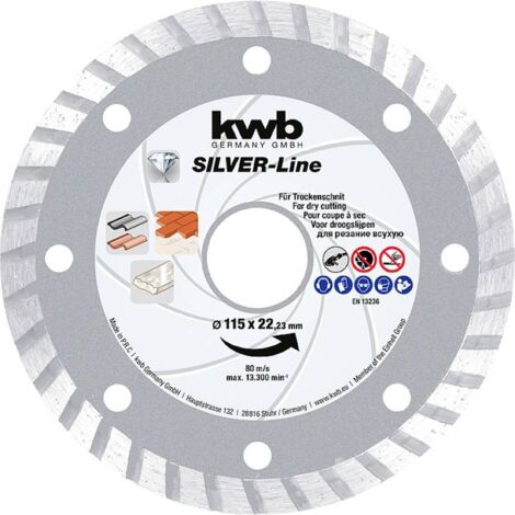 DISCO DIAMANTATO TURBO 115MM SPESSORE 2,2MM
