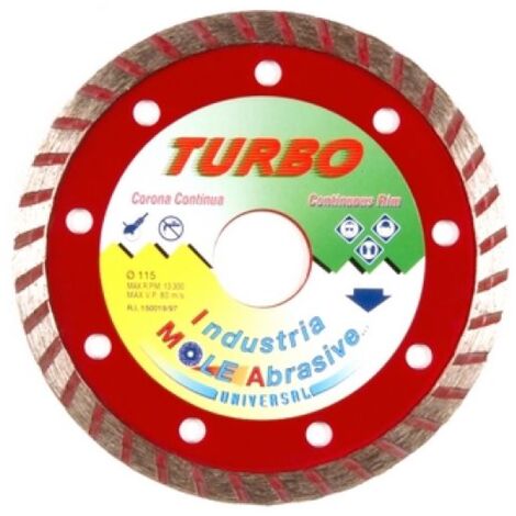 DISCO DIAMANTATO TURBO HOBBY Diam. 115 mm