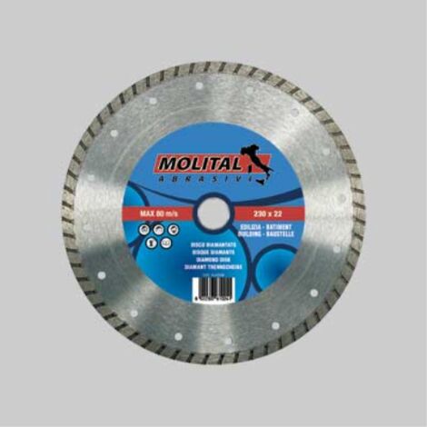 Disco diamantato 'universale' molital ø 115 mm MOLITAL