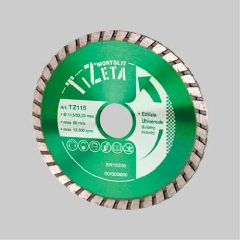Disco diamantato 'universale' montolit ø 115 mm BREVETTI MONTOLIT
