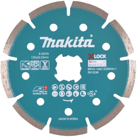 DISCO DIAMANTATO X-LOCK 125mm MAKITA E-02076