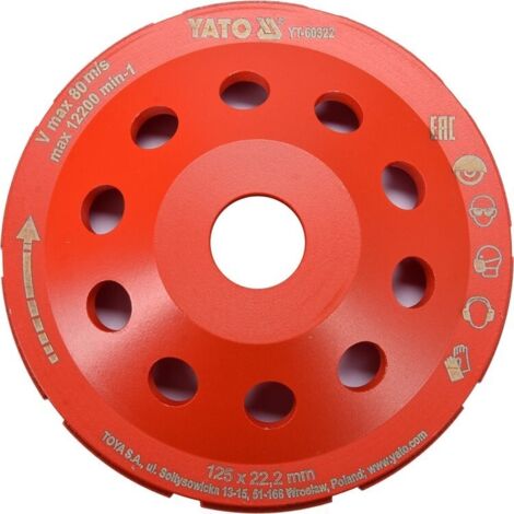 DISCO DIAMANTATO YATO 125MM YT-60322