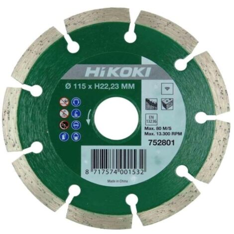 DISCO DIAMANTE 115×H2223 MM 752801 HITACHI