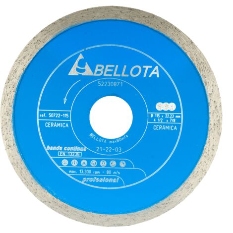 Disco diamante Bellota 50722-115MM